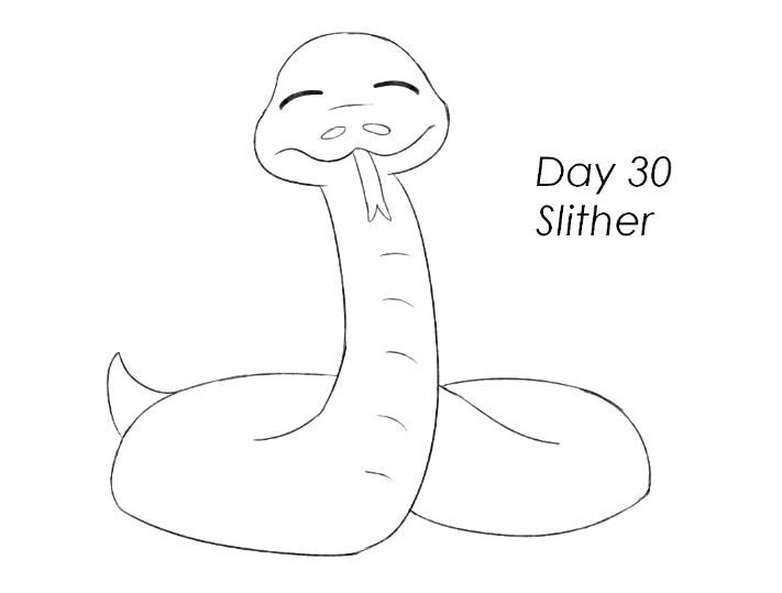 Kiri_Draws's tweet photo. #inktober2021  Day 30: Slither https://t.co/EMETSIJ4pR