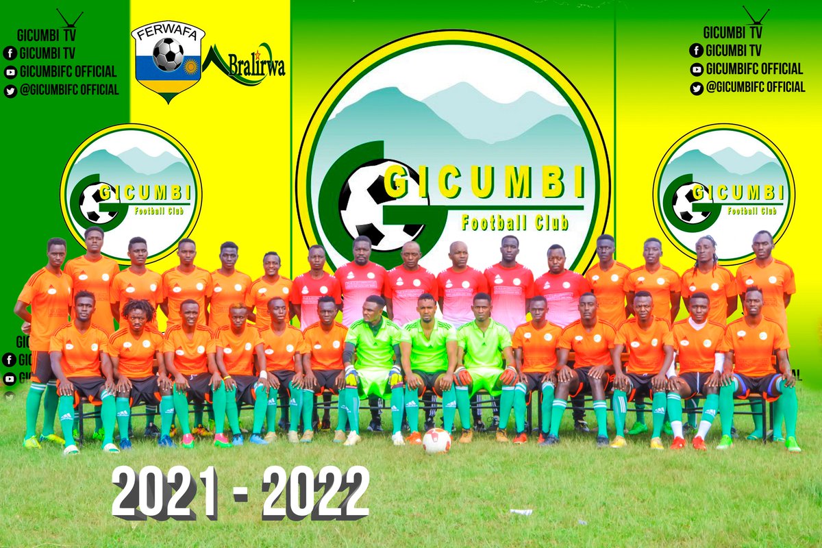 GicumbiOfficial's tweet photo. Twishimiye kubagezaho ifoto y'abakinnyi na staff ba GICUMBI FC season 2021-2022.
@PrimusLeague
  #TURITAYARi
@FERWAFA 
  
@john_urayeneza 
  
@aprfcofficial3 
 
@Radiorwanda_RBA https://t.co/XlXobEhSSr