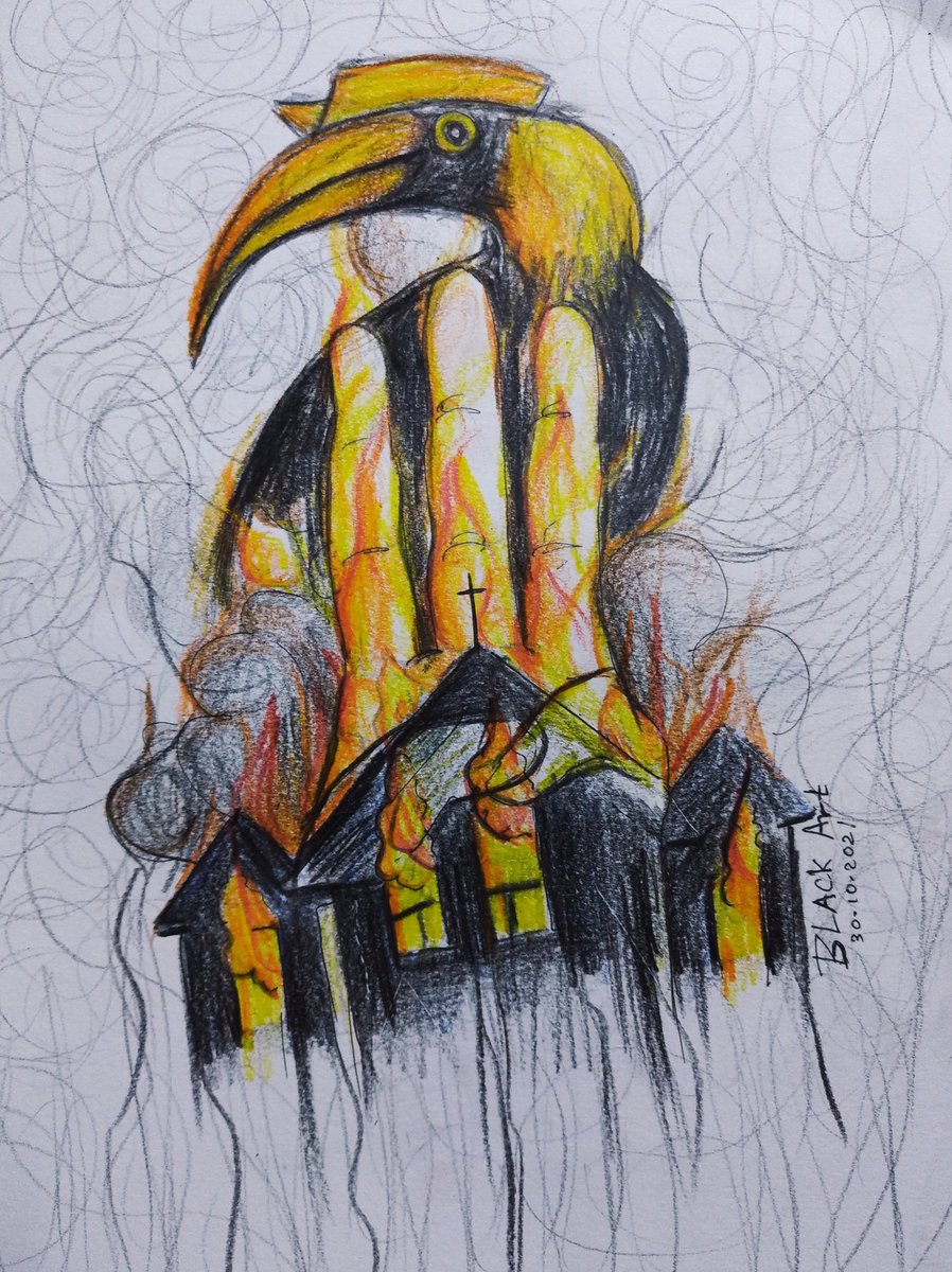 Raise three fingers
 in the flame for Justice