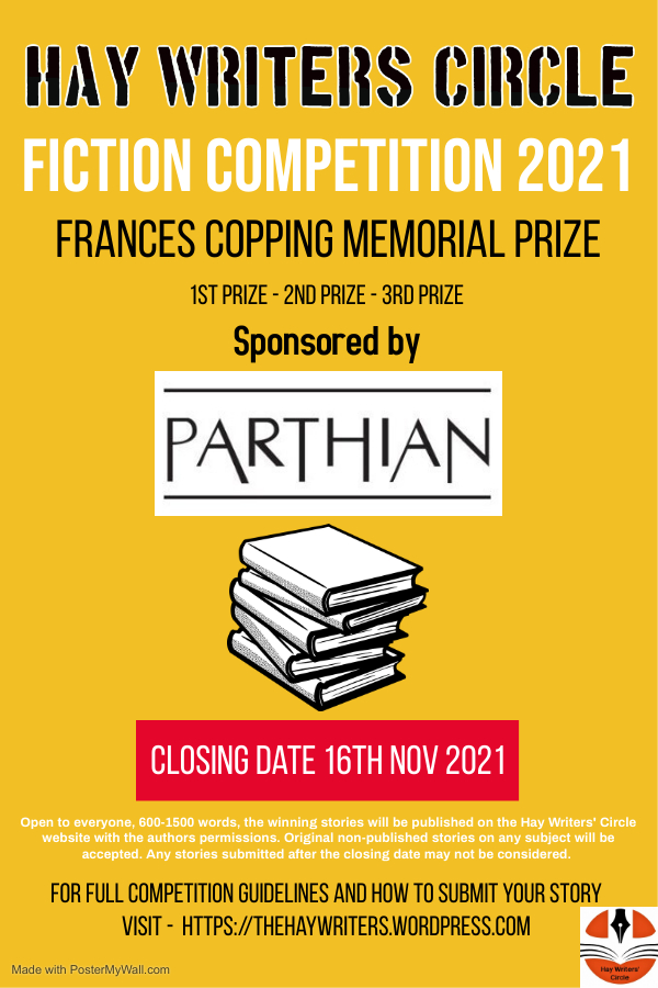 thehaywriters's tweet photo. #shortstory #Competition - anyone can enter - open theme - cash #prizes 1st 2nd &amp; 3rd places - deadline - 16th November 2021. 
If you've got a story then why not enter. 
Go to https://t.co/OgrZO5ltlX 
for guidelines &amp; entry form etc. 📖🖊🏆🤩
#fiction #writing #hayonwye #writers https://t.co/dUekAaM5WP