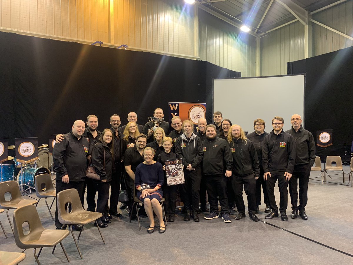 We have just won the Wychavon Contest first section. We play again in the championship section at 6pm.