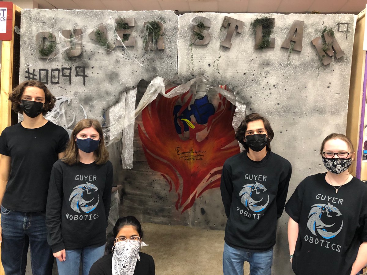 MatamorosAPStat's tweet photo. It’s a beautiful day for driving robots. Guyer Robotics is ready to get PHOENIX on the game field at CoCo BEST. Let’s score some points! @GHS_Wildcats @BESTRobotics https://t.co/CUSRmttFjR