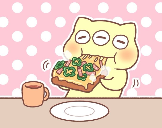 ピザトーストのtwitterイラスト検索結果 古い順