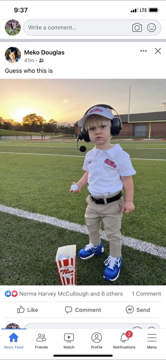 Lane_Kiffin's tweet photo. 💙💙💙⁦@OleMissFB⁩ https://t.co/PZRoZjNfKI