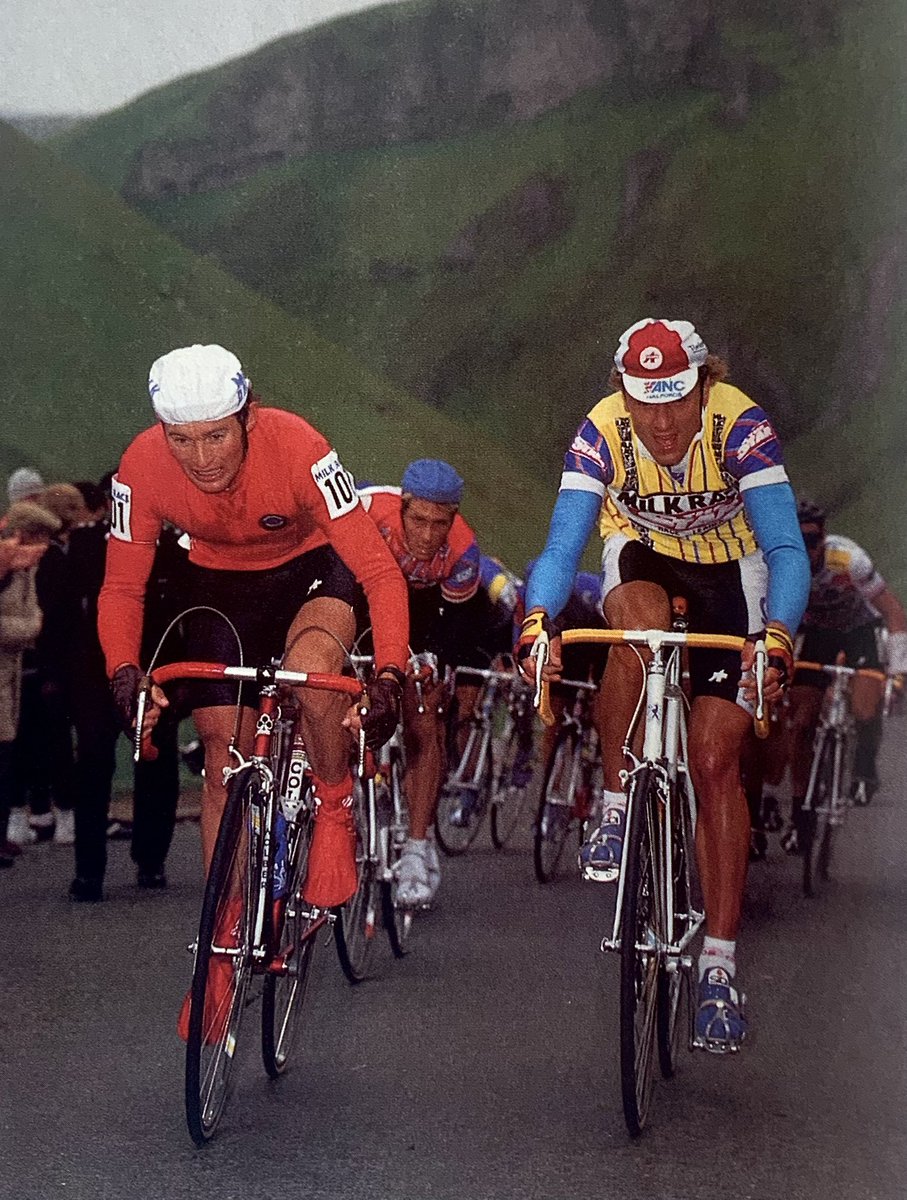 mission753's tweet photo. Winnats Pass.

Ivor Ivanov, Malcolm Elliott, Paul Watson, Adrian Timmis.

Milk Race 1987.

📷 Phil O’Connor @PhilOCPhotos https://t.co/rimHDo7OmP