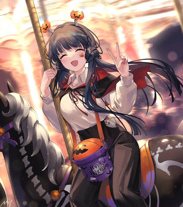 #ハッピーハロウィン
#ミリシタ
#北上麗花 