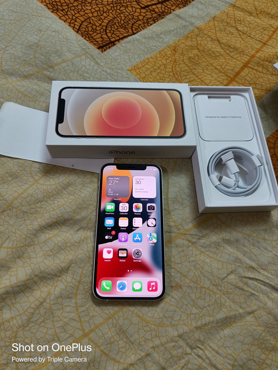 rajeev_jayaswal's tweet photo. Switched from #android to #iPhone. Exploring iOS world. #iPhone12 #iOS15. Hopefully #Apple won’t disappoint me. https://t.co/2jPNN4YCTJ