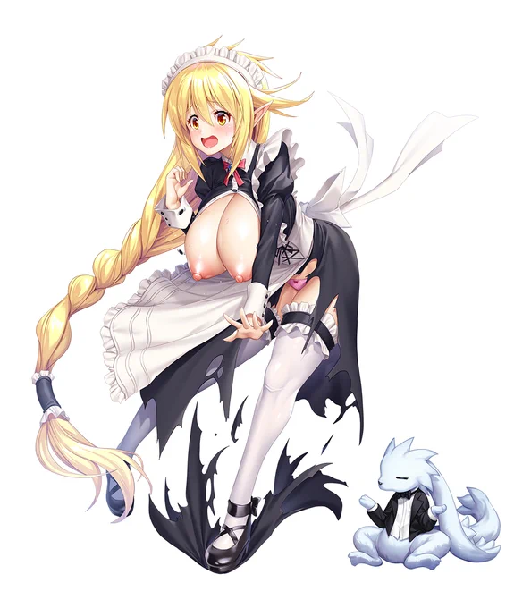 【対魔忍RPGX】10/31 10:00～ガチャに新キャラ追加!
https://t.co/WpEF4QqWtm

新イベントに合わせて新たな臥者が追加。
SRキャラは旭先生謹製、リリス第4弾登場!!
ミリアム「このたわけ! 我々を待たせるとは何ごとだ! しかもなんだその格好は?」
リリス「メイドです」 