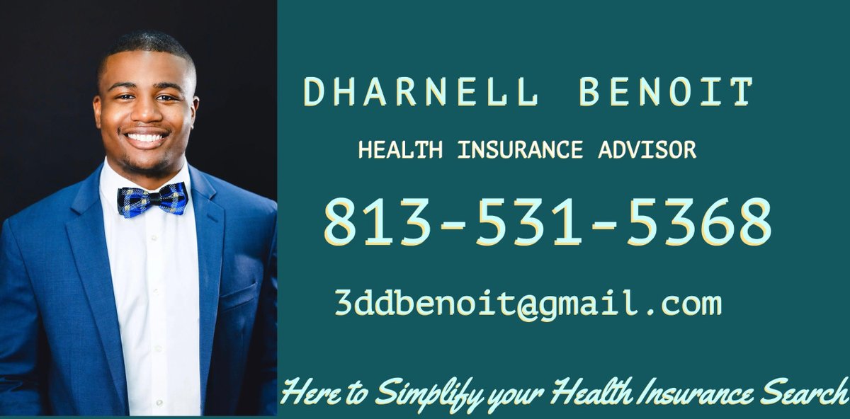 d_benoit23's tweet photo. I wanted to notify my friends and family again to extend my services out to anyone looking for health insurance open enrollment is almost here. I'm licensed in 32+ states offering comprehensive plans suitable to any client's situation! Contact me, like &amp; RT https://t.co/1mmMUvXJPC
