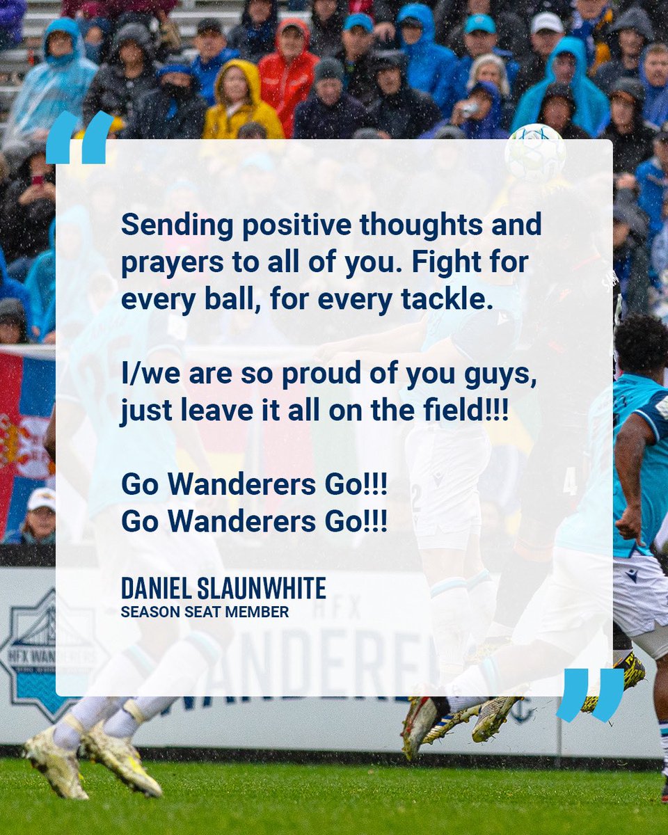As we enter the last stretch of the 2021 regular season, fans have been sending in messages to push the team on 🌊 

Share your messages with the team 👊💙 using #WeAreWanderers