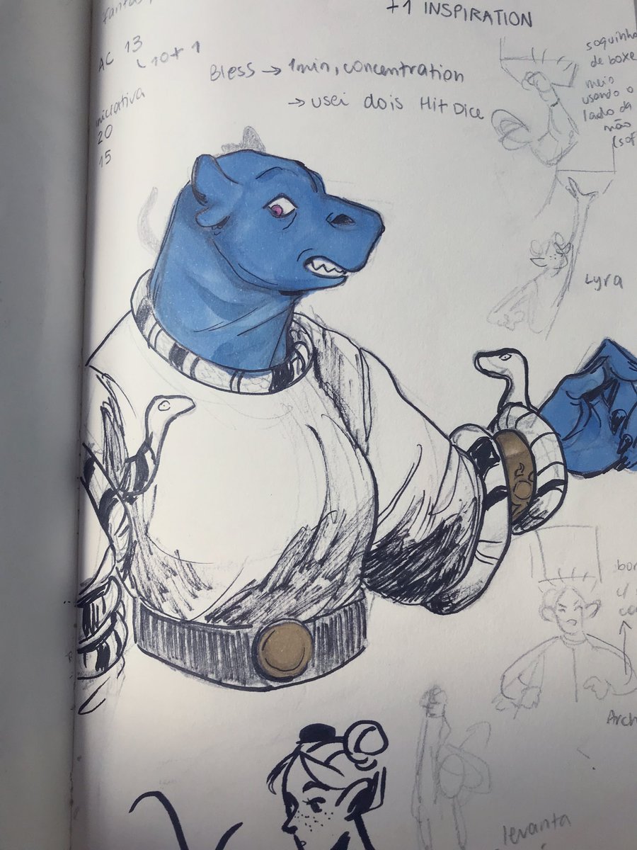 some recent dnd sketches 