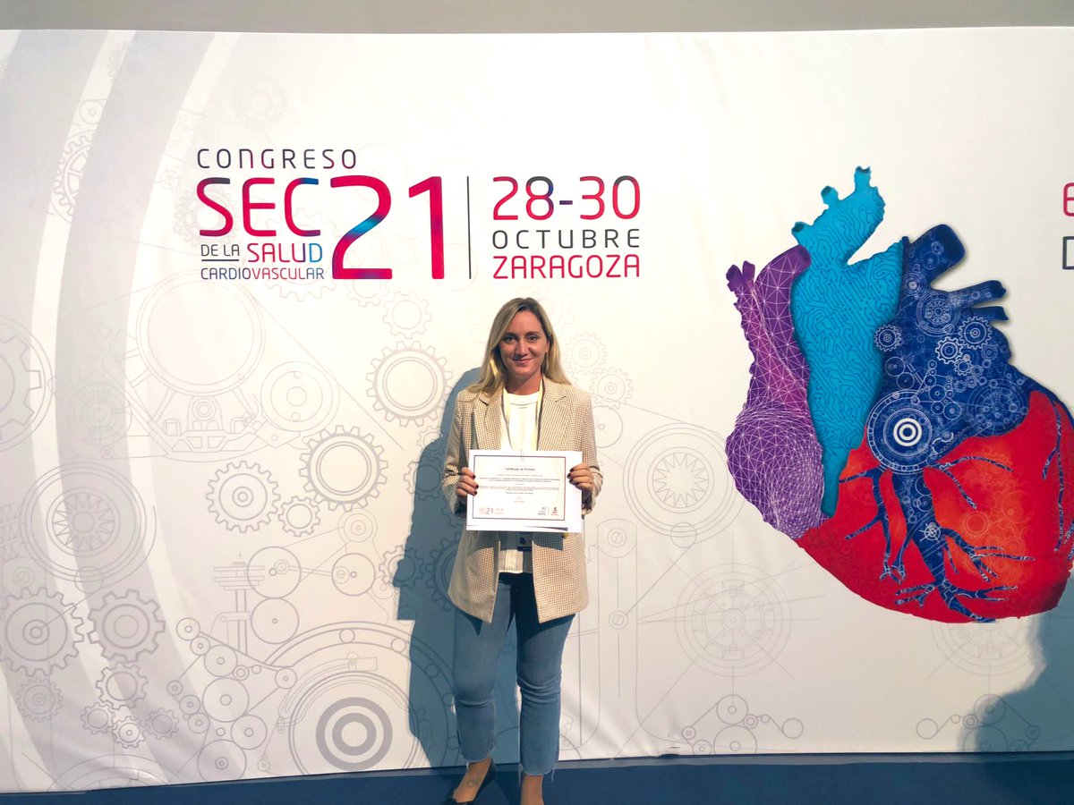 melodiesegura (@melodiesegurad) on Twitter photo Muy feliz y agradecida de recoger el premio a la segunda mejor comunicación oral.🫀Gracias a todo el equipo de arritmias de <a href="/cardiopdh/">Cardiología Puerta de Hierro🫀</a> y <a href="/secardiologia/">Soc Esp Cardiología</a> <a href="/AEEC_enfcardio/">Asociacion Española de Enfermeria en Cardiologia</a>. Muchas ganas de seguir trabajando por mejorar la atención a nuestros pacientes. Muy feliz y agradecida de recoger el premio a la segunda mejor comunicación oral.🫀Gracias a todo el equipo de arritmias de <a href="/cardiopdh/">Cardiología Puerta de Hierro🫀</a> y <a href="/secardiologia/">Soc Esp Cardiología</a> <a href="/AEEC_enfcardio/">Asociacion Española de Enfermeria en Cardiologia</a>. Muchas ganas de seguir trabajando por mejorar la atención a nuestros pacientes.