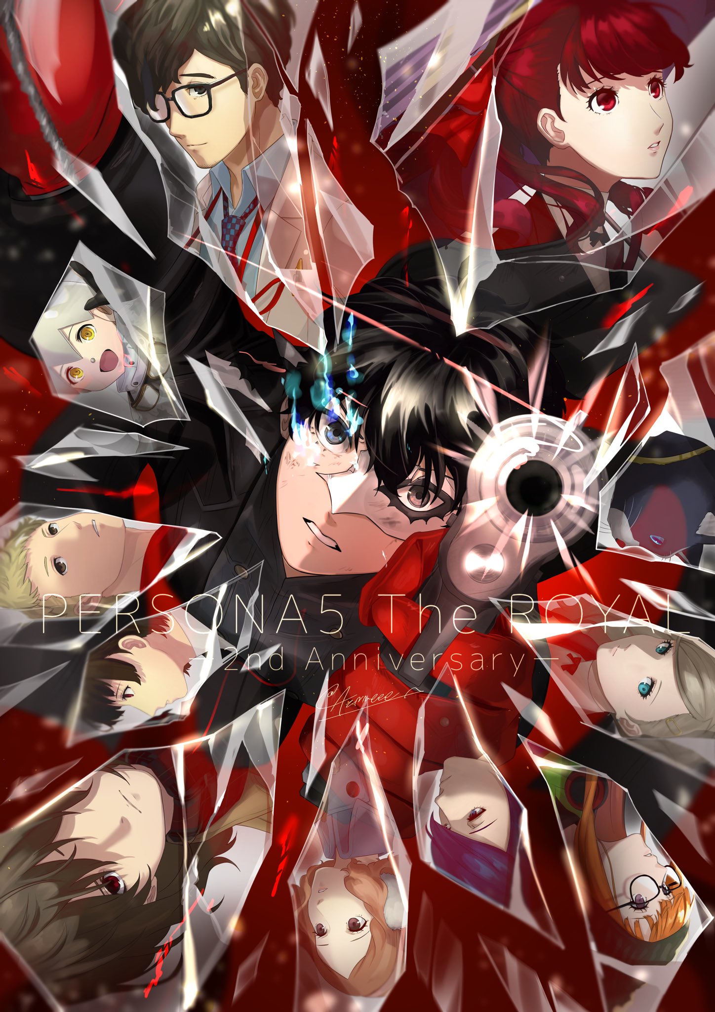 アゼノメ P5r 2nd Anniversary P5r 2nd Anniversary ペルソナ5ザロイヤル 2周年 T Co Flgkg3nzol Twitter