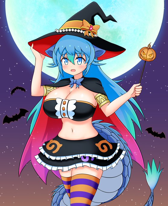 ハロウィンセイリュウちゃん🐉🎃 