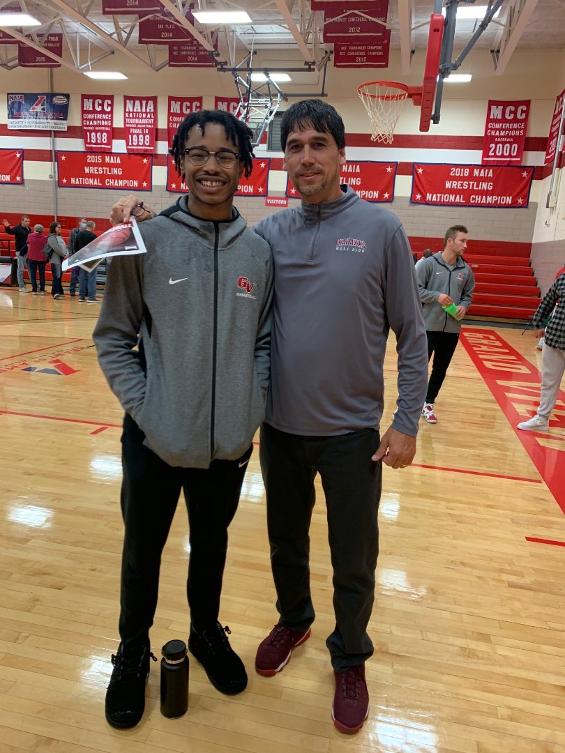 WahawkBoysHoops's tweet photo. Isaiahβs first debut as a starter in college. As a coach it sends chills down your spine hearing for the starting line up from Waterloo West Isaiah Johnson! With 15 points and lockdown defense. #wahawkpride https://t.co/G5AhqSfrAW