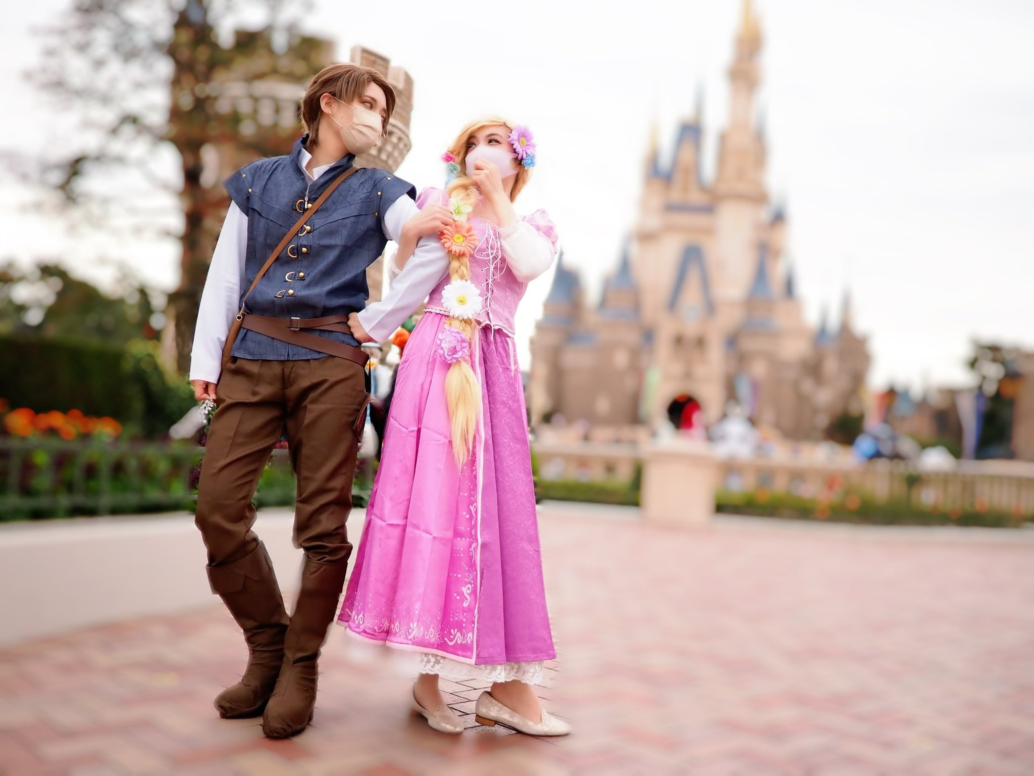 ご確認用 ラプンツェル ウィッグ dハロ仮装