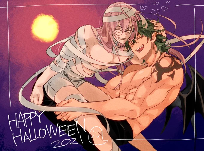 ジョーチェリハロウィン🐯🌸🎃👻🍭 