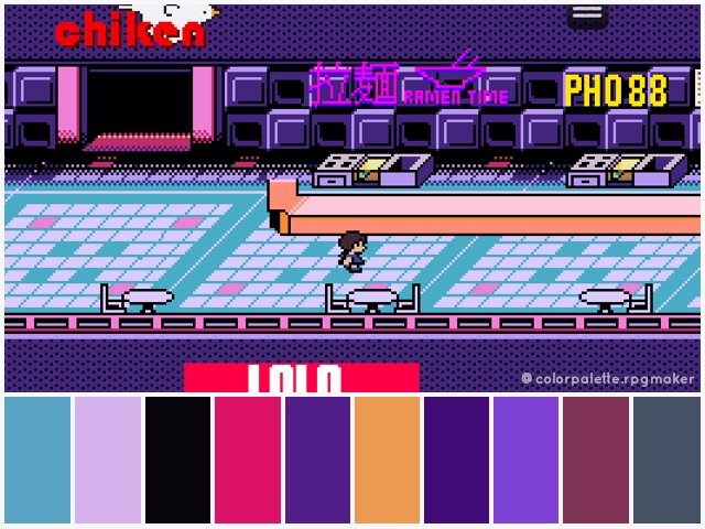 🎨 Color Palette RPG Maker on Twitter: