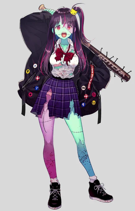 ハロウィンっぽい過去絵🎃 