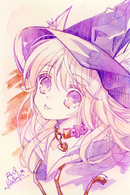 Happy Helloween🎃🍬🎵

BOOTHお礼etcで描いたウチの子たち2️⃣
#ハロウィンイラスト 
#透明水彩 