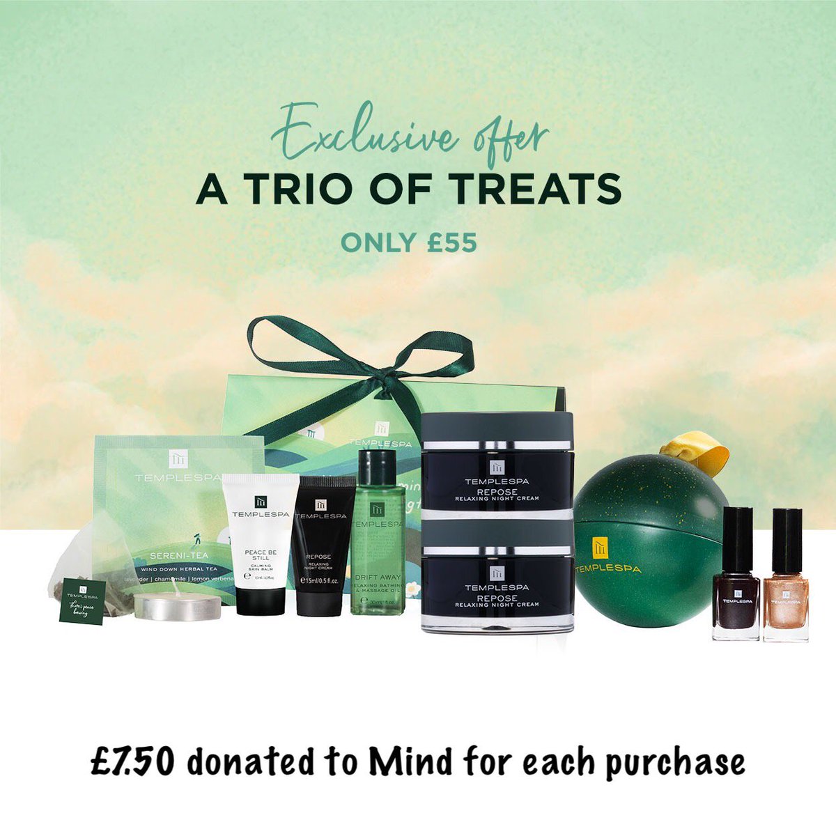 signorinagg's tweet photo. Thanks to all my lovely friends and  loyal clients who have helped me raise almost £400 for Mind this month. There’s still time to grab 2 for 1 on Repose night cream, loved by everyone even Nicole Scherzinger! For every purchase £6 donated to Mind 💚 https://t.co/SZHYOg2yRW https://t.co/v6y0NUxhKg