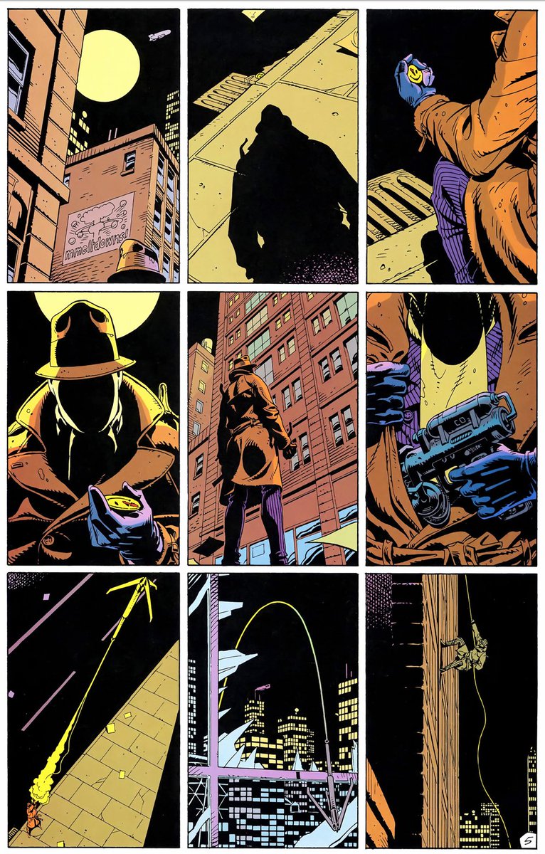 A grid isn't neccesarily boring in my opinion, it's a good tool for people starting out as

it allows comic creators to focus on learning on 'picking the moment' per panel

allows for that when you choose to break the grid, it's impactful
(pages from Stray Bullets and Watchmen) 