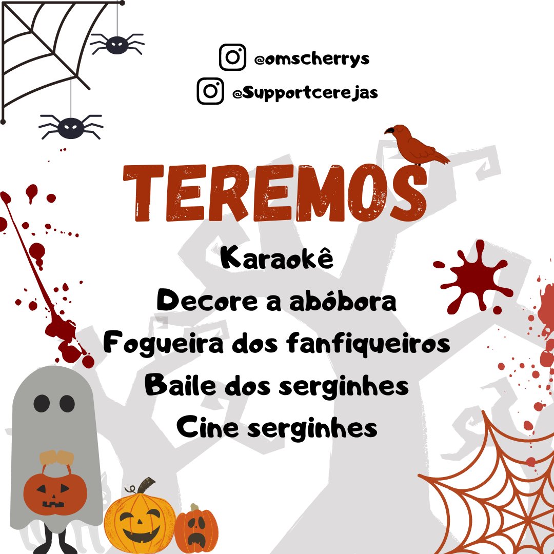 itsbiadevonne's tweet photo. HALLOWEEN DOS SERGINHES TA ON!

Vem com a gente, segura na nossa mãozinha e vamos tocar o terror nesse servidor, @cherryrar que se cuide 👀
Hoje, 30, teremos um evento organizado especialmente para entreter vocês halloween! 

https://t.co/GG4u1PuU7Y https://t.co/oD60sEbzoV