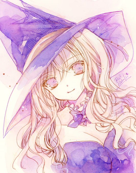 Happy Helloween🎃🍬🎵

BOOTHお礼etcで描いたウチの子たち3️⃣
#ハロウィンイラスト 
#透明水彩 