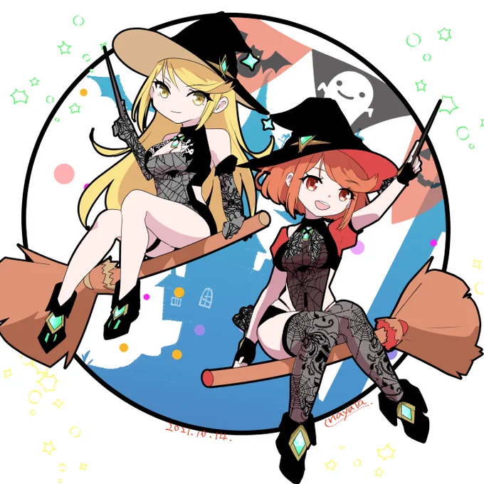 HappyHalloween🎃!
今月描いたハロウィン絵再掲 