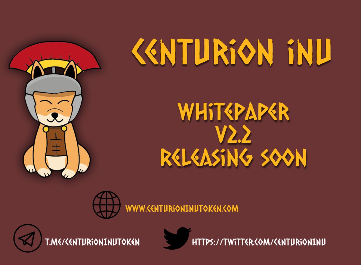 NEWS: We are working on our whitepaper tomorrow, which includes all the information that the community wants the hear.

We apologize for what has happened and we try our best to resolve the issues and bring $CENT back.

- CENT TEAM