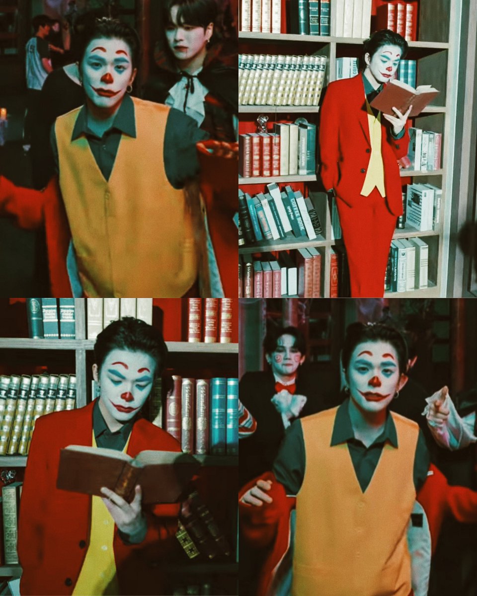 hamadafilms's tweet photo. asahi as his favorite character, JOKER https://t.co/2sVHRHWVsg