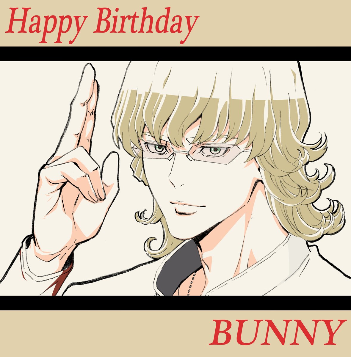 🎉Happy Birthday to BUNNY🐰

#tigerbunny
#バーナビー生誕祭2021 