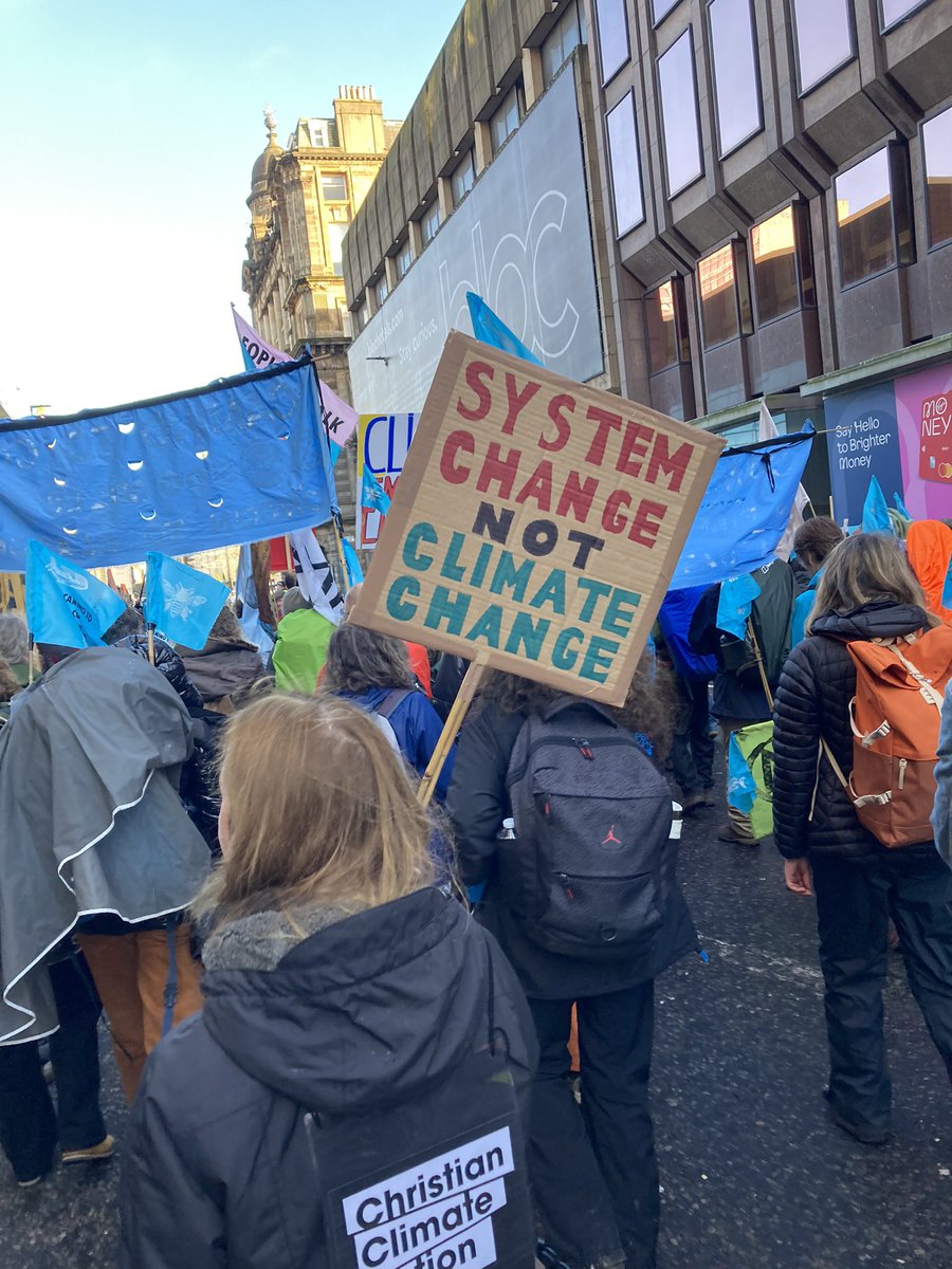 christian_aid's tweet photo. Starting #COP26 with lots of our sisters and brothers here in Glasgow, demanding climate justice now! https://t.co/4h3UIUmBPa