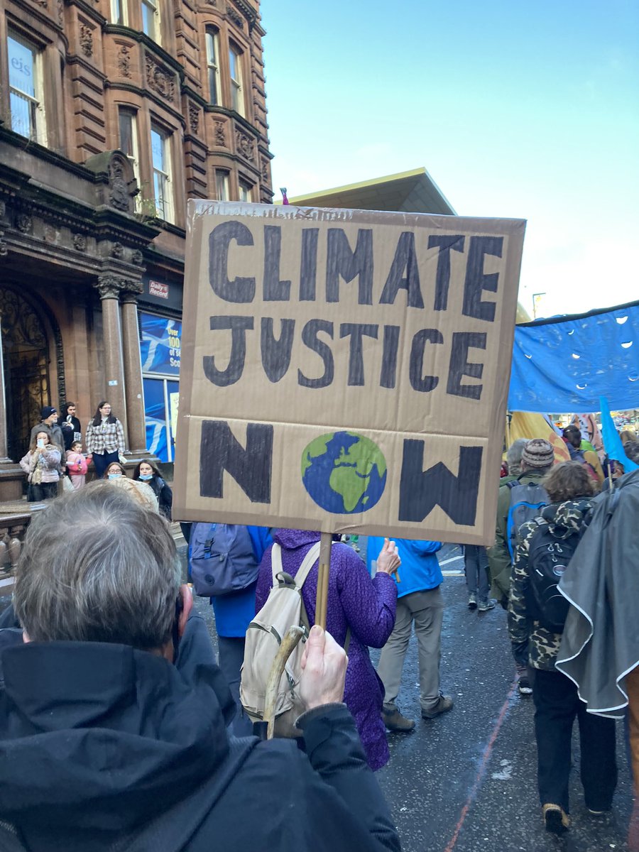 christian_aid's tweet photo. Starting #COP26 with lots of our sisters and brothers here in Glasgow, demanding climate justice now! https://t.co/4h3UIUmBPa