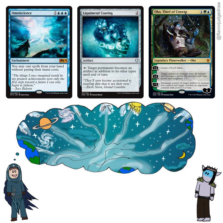 MTG flavor judge drawings on Twitter: