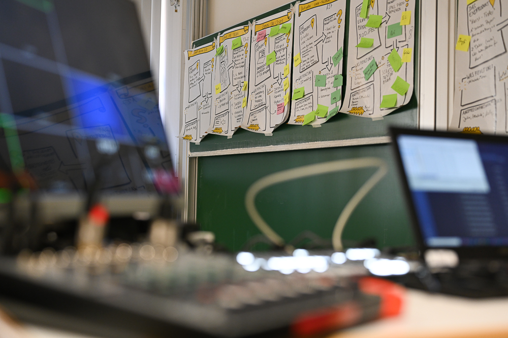 Ein paar Impressionen aus den Räumen der LMU!