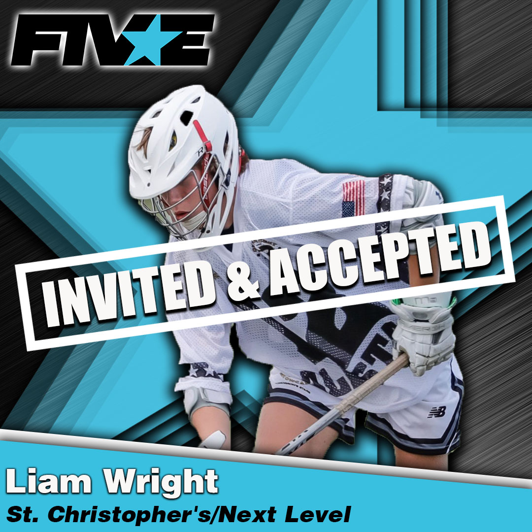 lsg_events's tweet image. #FivestarElite welcomes Liam Wright (@liamwright24) talented Faceoff Specialist from Richmond, VA. #InvitedandAccepted #EarnYourStars @STCAthletics @NextLevelLax