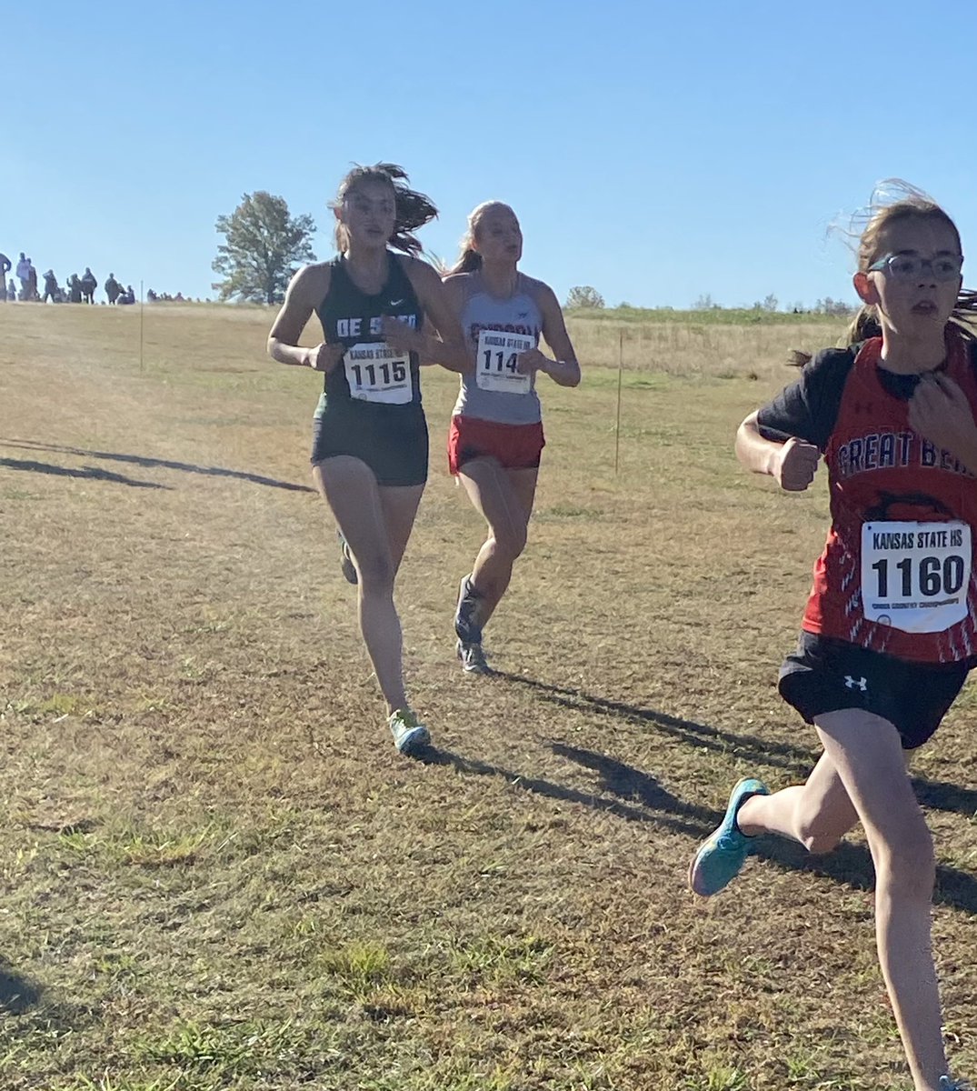 CC results from State: Sophie Landrum placed 6th and Brooke Bundt finished 13th, both earned All-State Honors. Great Job, Wildcats!