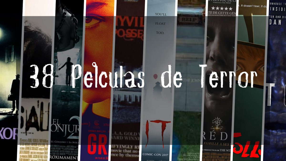 Alejandro419961's tweet photo. Vengo a recordarles que si este #halloween2021 no saben que ver aquí les dejo 38 EXCELENTES PELÍCULAS de Terror, un abrazo.
https://t.co/1eoCb8cv4l https://t.co/bExIT6XTV1