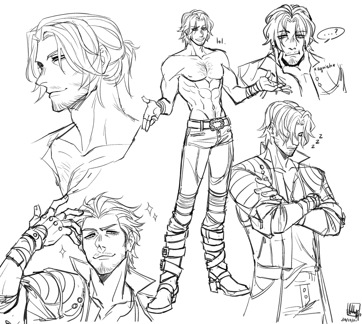 TIANHAI_03's tweet photo. was doing smth else but then i got distracted and ended up doodling a whole page of dante........ gh https://t.co/20OlEQkKMR