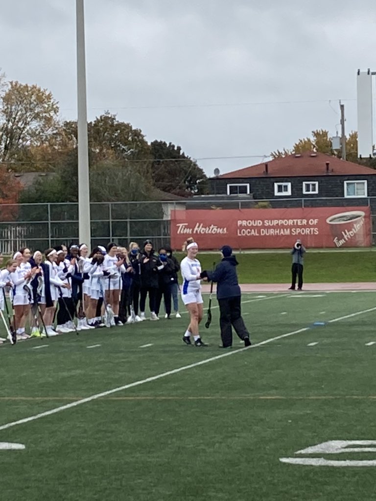 mattmack's tweet photo. Big @ridgebackswlax win this morning, great game! Fantastic to see our Provost @lorilivingsto17 as well giving out the Player of the Game awards! Next game is at 4! #GoRidgebacksGo https://t.co/I6hqoL6aMI