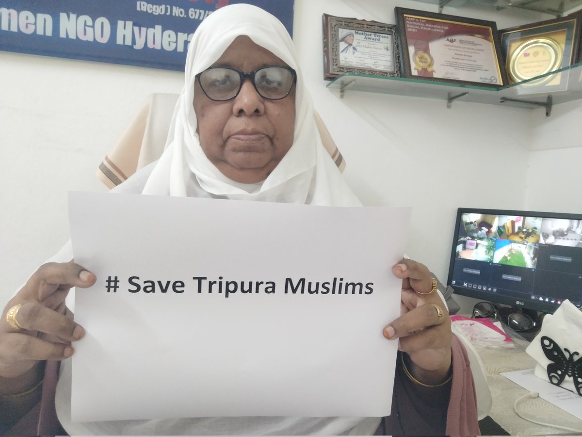 #SaveTripuraMuslims