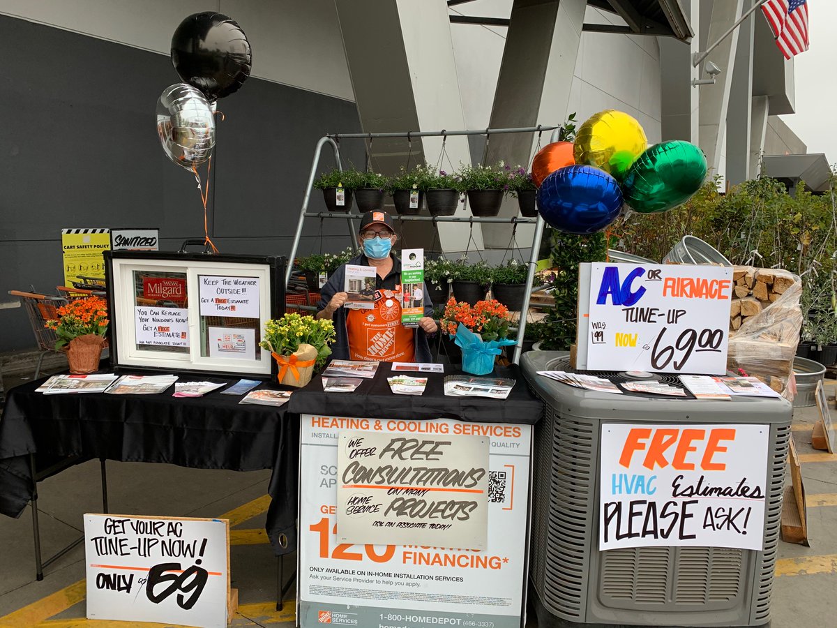 Home Depot in Costa Mesa is ready to help you with all of your service needs. Ask about our HVAC tune up special going on now! @downeypackerfan <a href="/JeffKellerHD/">Jeff Keller</a> <a href="/THD_Gabby/">Gabrielle Sandvik</a> <a href="/partida_maritza/">Maritza Partida</a> @amy_b_diaz <a href="/SilverFoxTHD/">Gregory Schaeffer</a>