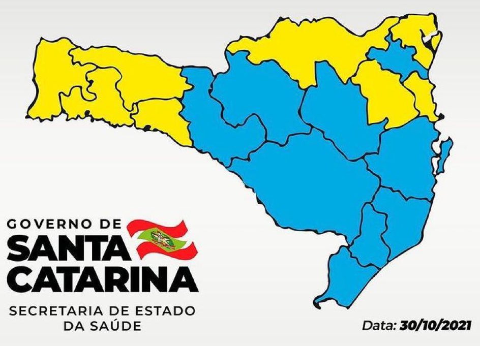 Tutto_Bass's tweet photo. Aos poucos nosso estado vai sendo tomado pela cor azul. Fora Pandemia! #foracovid #simavacina #nocovid #SARSCoV2 #SantaCatarina #VacinaSim https://t.co/3Nh1T2Glgy