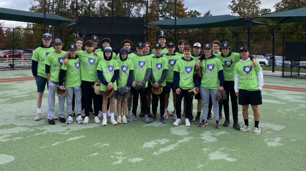 Fantastic morning helping out with the Miracle League of High Point!