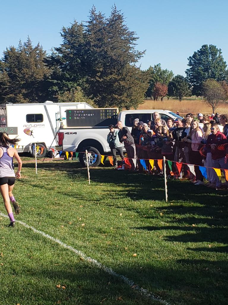 Emma Vohs takes 6th place at State Cross Country!