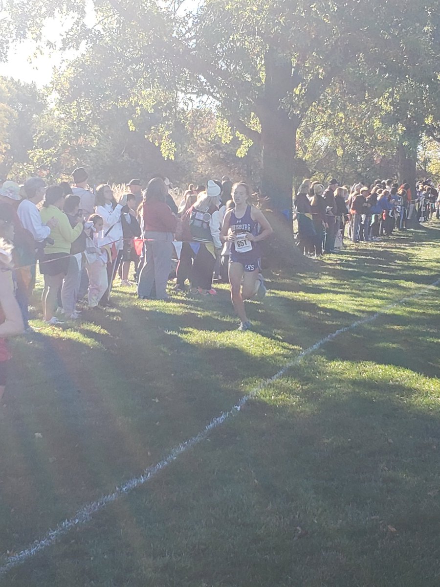 Reese Johnson took 19th at State Cross Country!