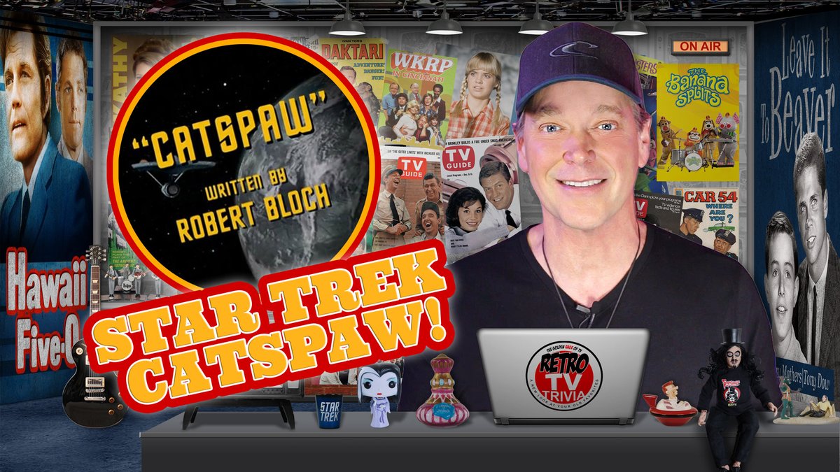 GoldenRageofTV1's tweet photo. Tomorrow morning a new #RetroTVTrivia from #GoldenRAGEofTV episode drops in celebration of #halloween2021! I share some inside and outside factoids on #StarTrekTOS and it's only strategically placed #Halloween episode! The ending may just scare one of the 9 lives out of you! https://t.co/YLqcXSmOqC