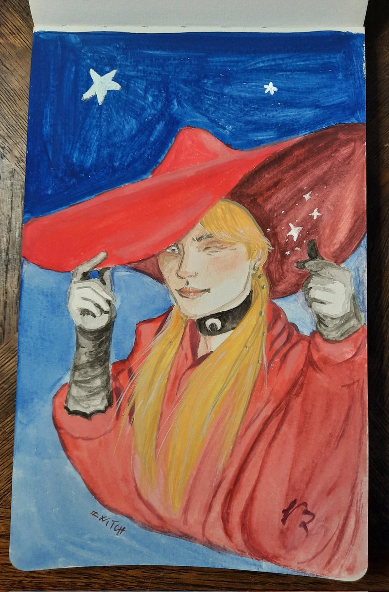ludovicabacci1's tweet photo. #SKZtober2021 #witch #guache #guachedrawing #Straykidsfanart #StrayKids https://t.co/YDPIT1oOGQ
