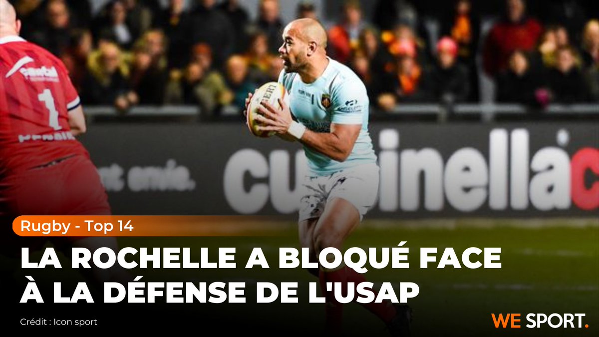 Grâce à une très solide défense et un triplé de son centre Australien Afusipa Taumoepeau, Perpignan cède sa place de lanterne rouge en l'emportant 22 à 13 face à La Rochelle.

Le film du match : bit.ly/3pZI8ZA

#Top14